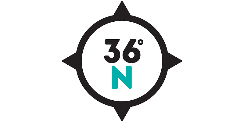 36° North logo